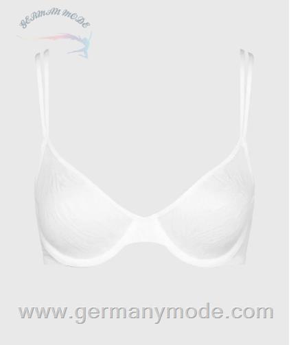سوتین کلوین کلین آمریکا Calvin Klein Halbschalen BH Sheer Marquisette White 000QF7103E100