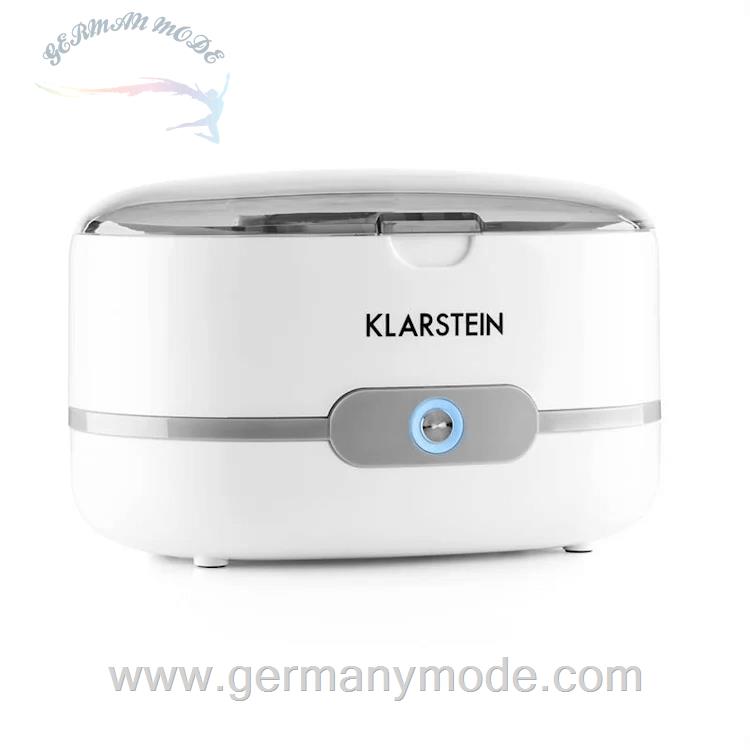 دستگاه شستشو تمیز کننده طلا و جواهرات اولتراسونیک دیجیتال کلارشتاین آلمان Klarstein Superpure Ultraschallreiniger Weiß