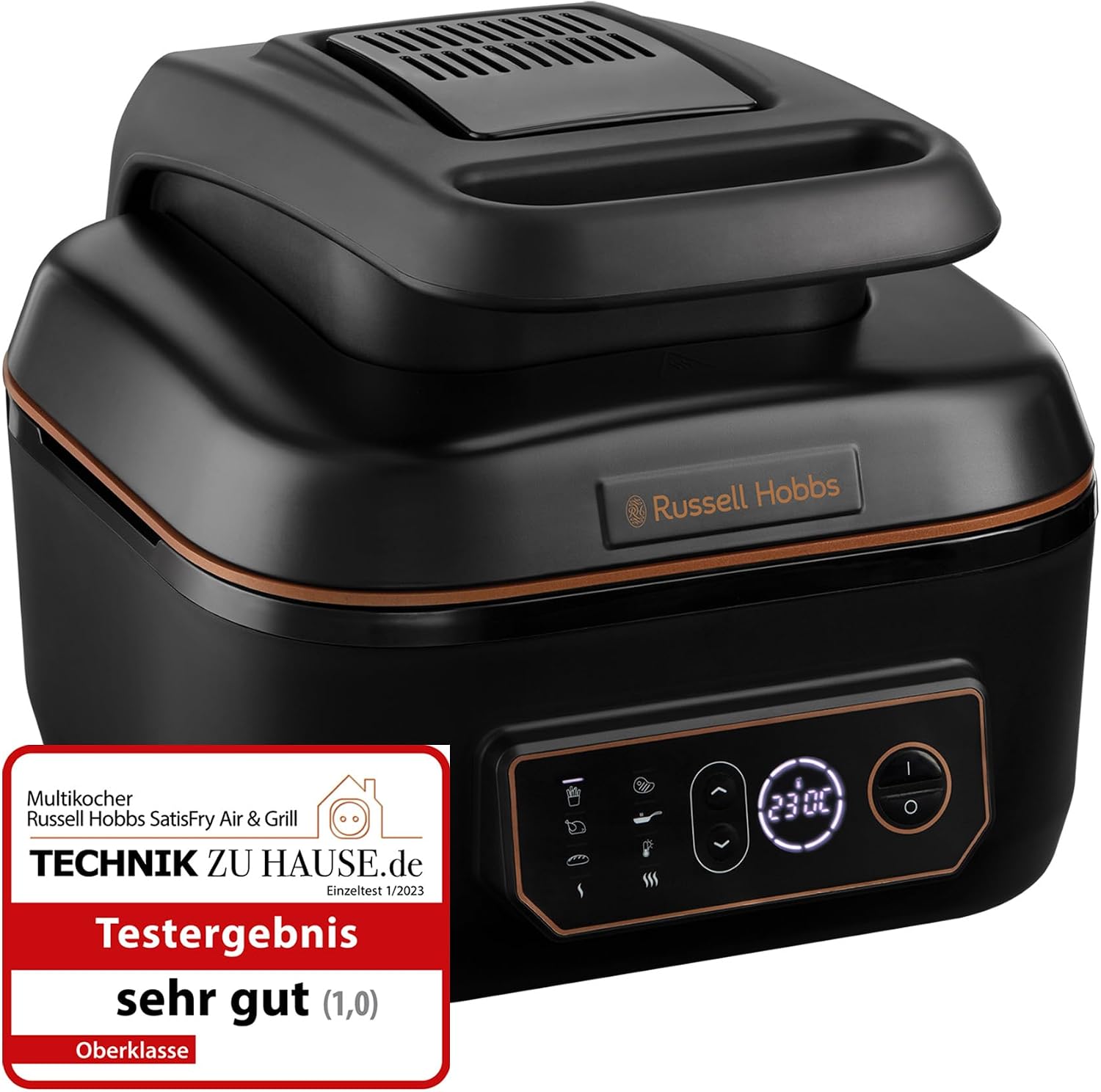 سرخ کن هوای گرم راسل هابز انگلستان Russell Hobbs SatisFry 26520-56 سرخ کن / گریل / چند پخت حرارت از بالا و پایین، آرام پز، پخت، پیتزای منجمد