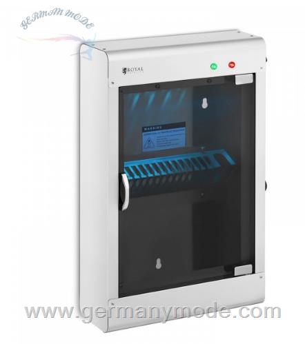 استریل کننده چاقو رویال کترینگ آلمان Royal catering UV-Sterilisator - 14 Messer - Edelstahl