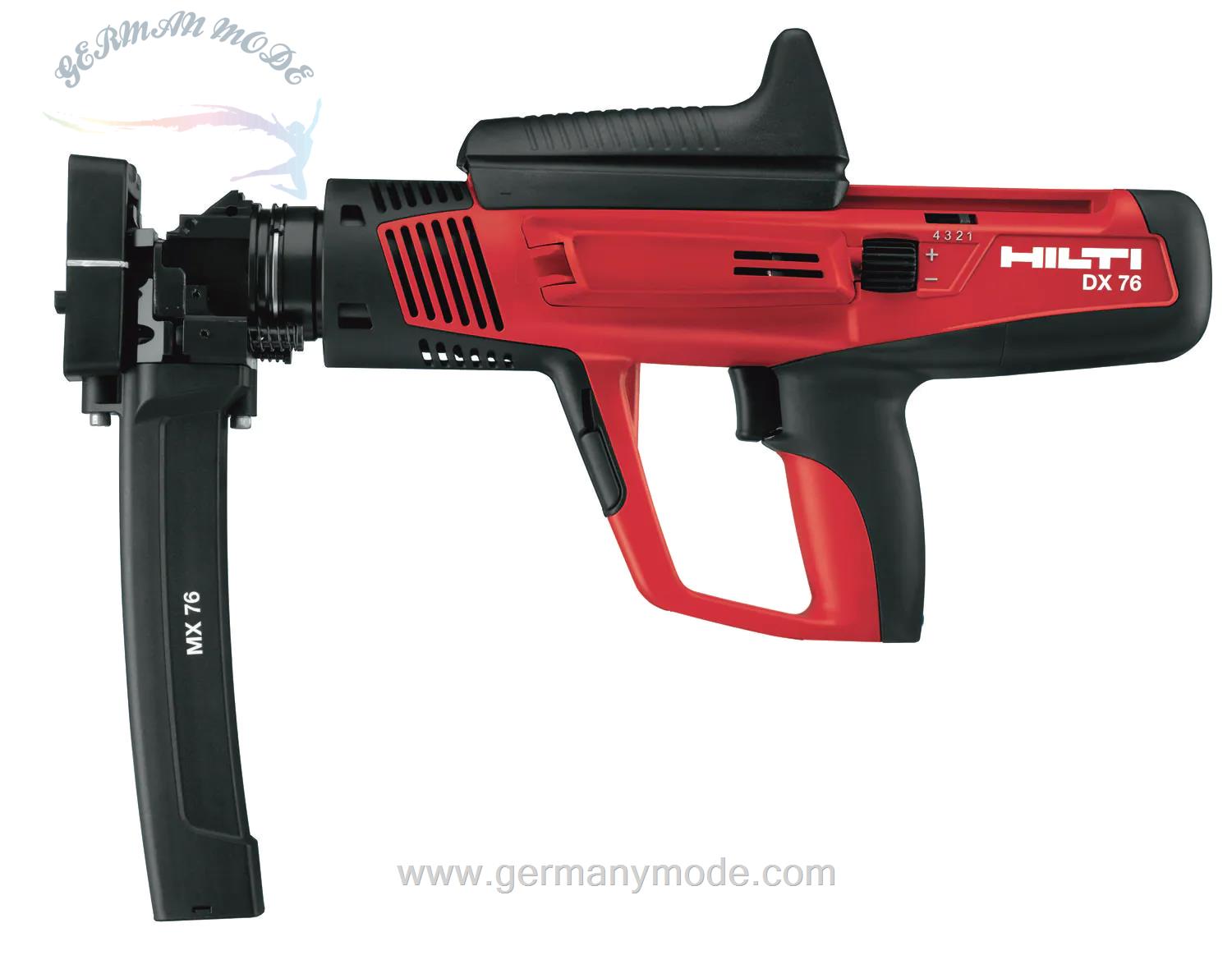 تفنگ میخکوب هیلتی لیختن اشتاین HILTI BOLZENSETZGERÄT DX 76