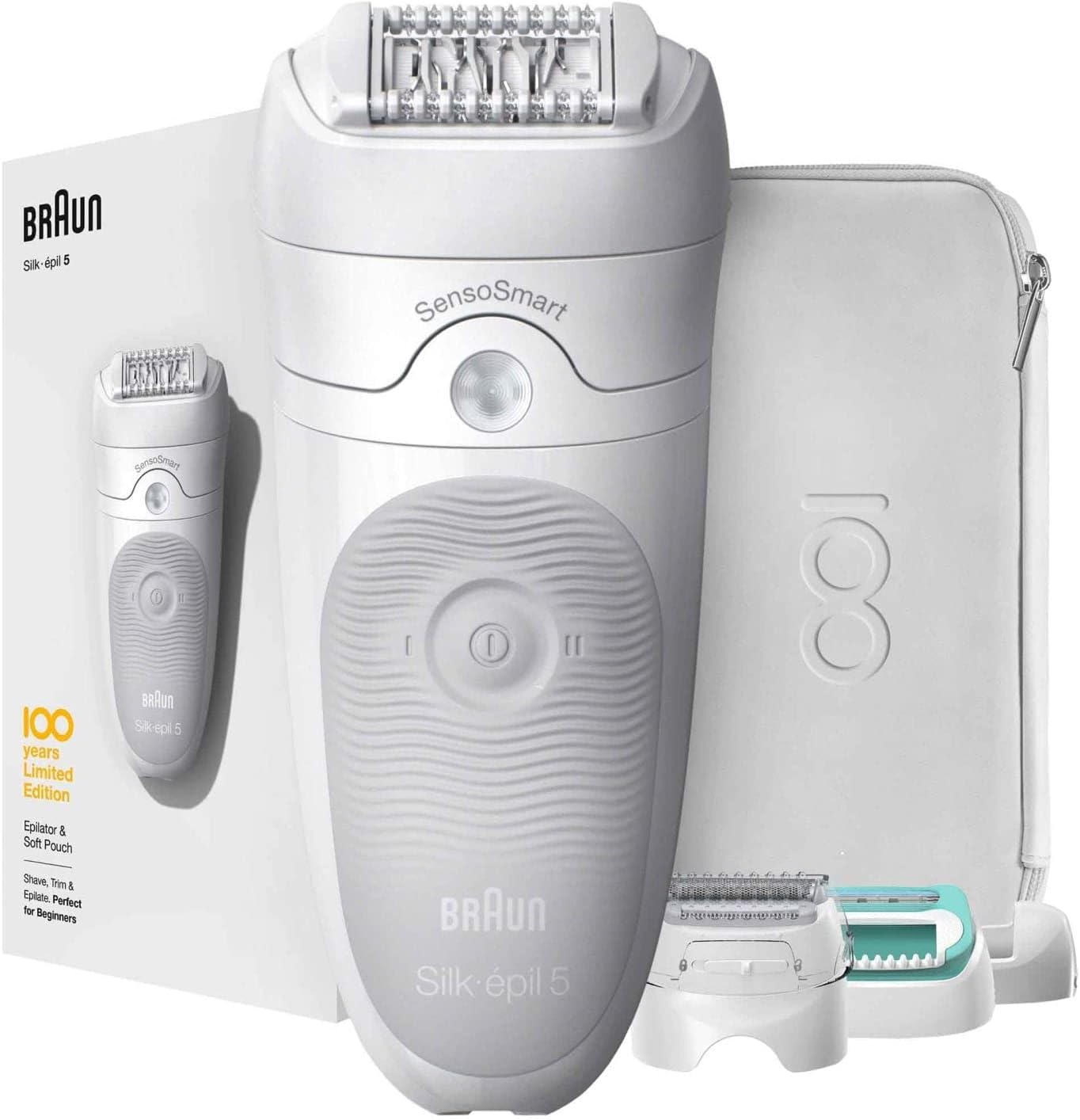 اپیلاتور موبر مو براون آلمان Braun Silk-épil 5 100 Years limited Edition