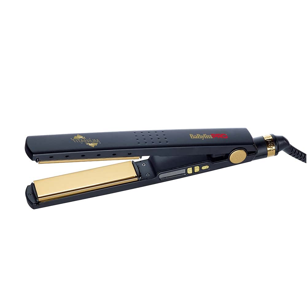 اتو مو بابیلیس فرانسه صاف کننده Babylisspro Titanium Ionic Black
