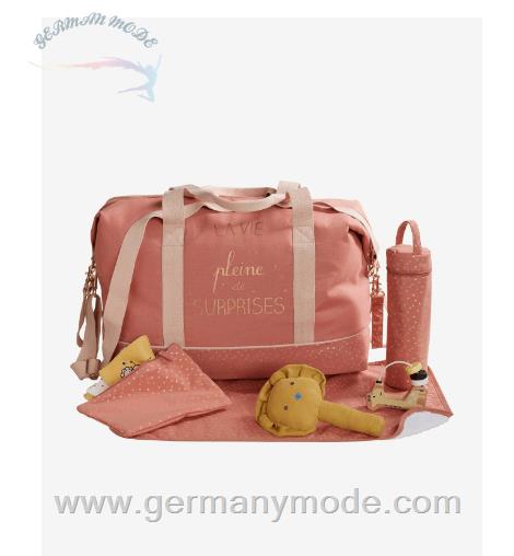 ساک کودک ورت فرانسه Vertbaudet Weekender-Wickeltasche - rosa