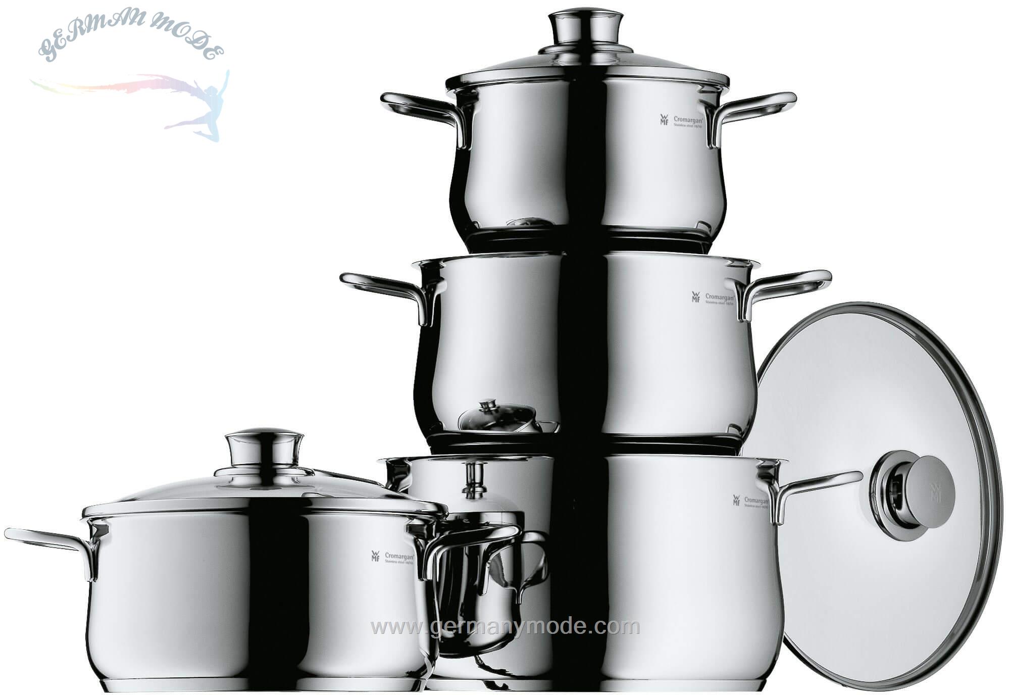 سرویس قابلمه 8 پارچه وی ام اف آلمان WMF Topf-Set Diadem Plus Set 8 tlg
