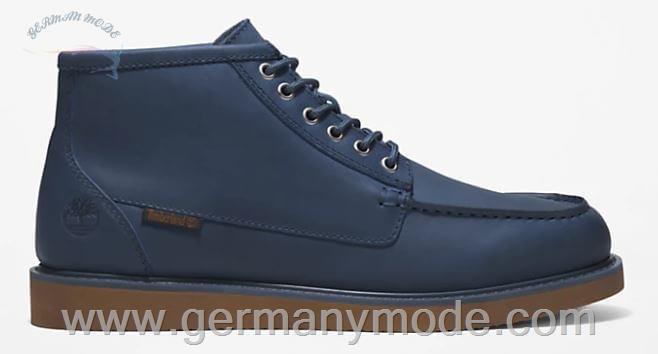 نیم بوت مردانه تیمبرلند آمریکا TIMBERLAND NEWMARKET MOC TOE CHUKKA BOOT FOR MEN IN NAVY