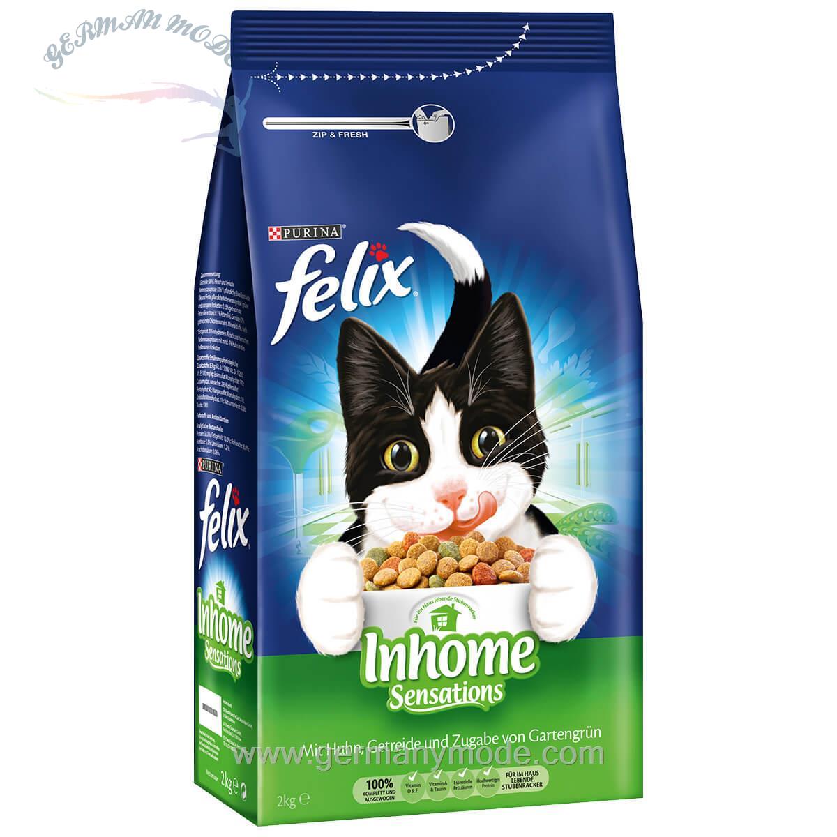 غذا خشک گربه سبزیجات فلیکس آلمان Felix Inhome Sensations 2kg