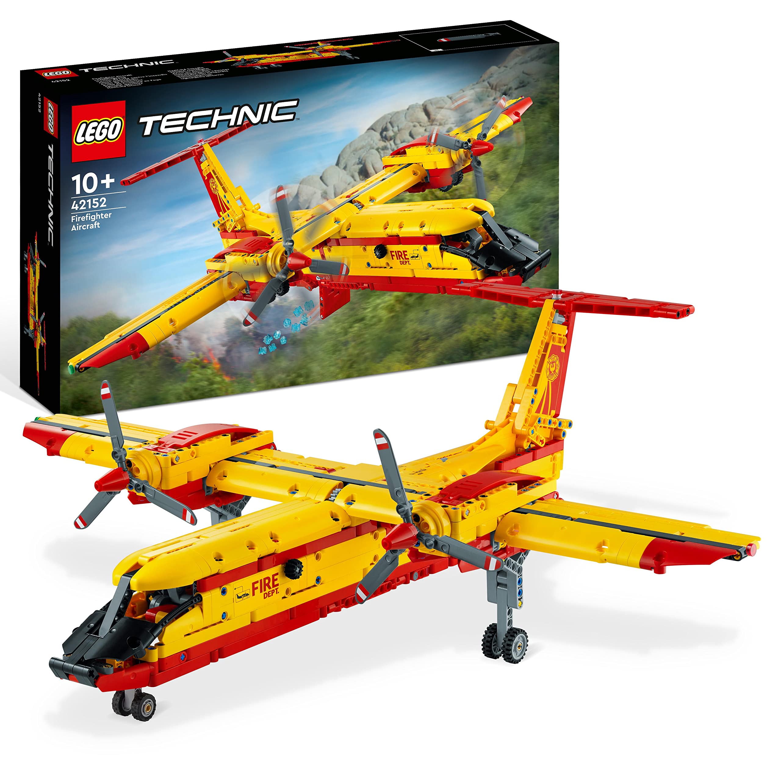 خرید از آمازون - اسباب بازی هواپیمای آتش نشانی LEGO Technic ایده هدیه برای کودکان 10 سال به بالا اسباب بازی ساخت و ساز و دکوراسیون اتاق کودک 42152 تک