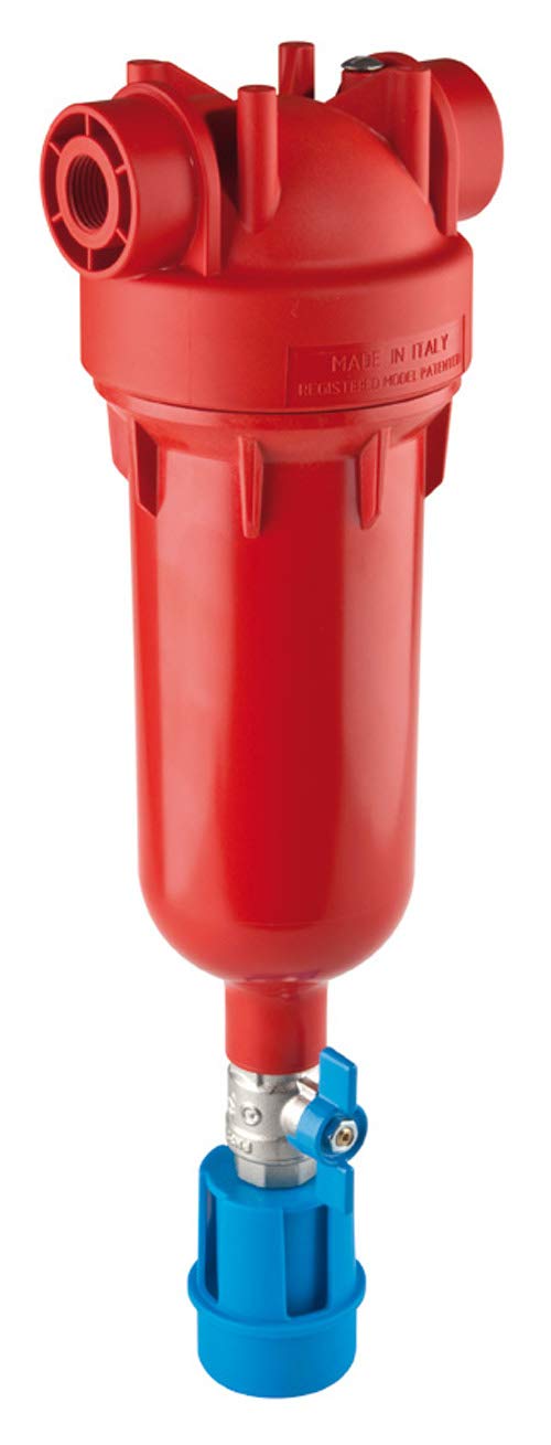 فیلتر بازگشتی HYDRA Hot 1" RAH با دقت 90 میکرون، مخصوص سیستم‌های آب گرم طراحی شده و مناسب برای بهبود کیفیت آب در منازل و تأسیسات صنعتی