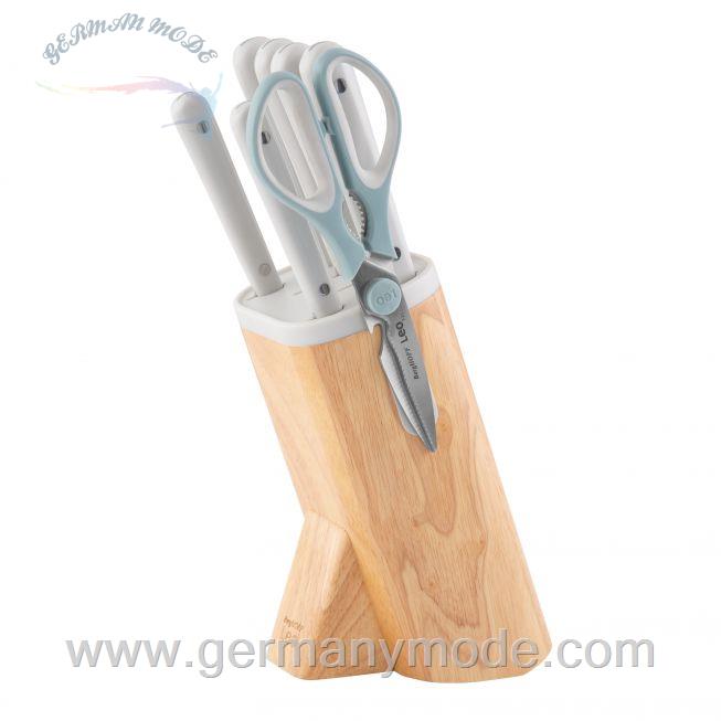 ست چاقو آشپزخانه 7 پارچه برگهف بلژیک Berghoff 7-PC-Messerblock-Set Spirit - Leo