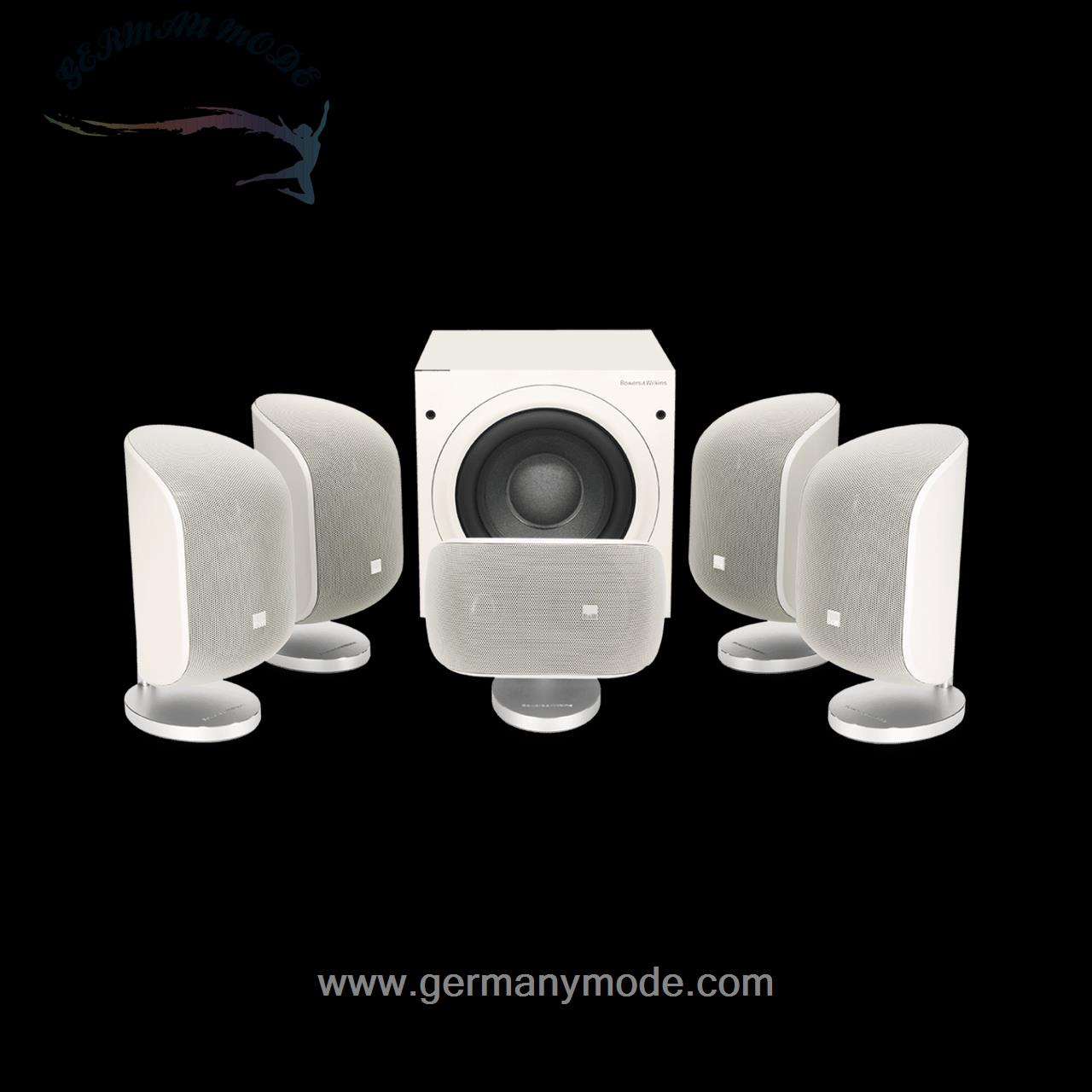 سینمای خانگی باورز اند ویلکینز انگلستان Bowers Wilkins MT-50 Home theatre system Weiß