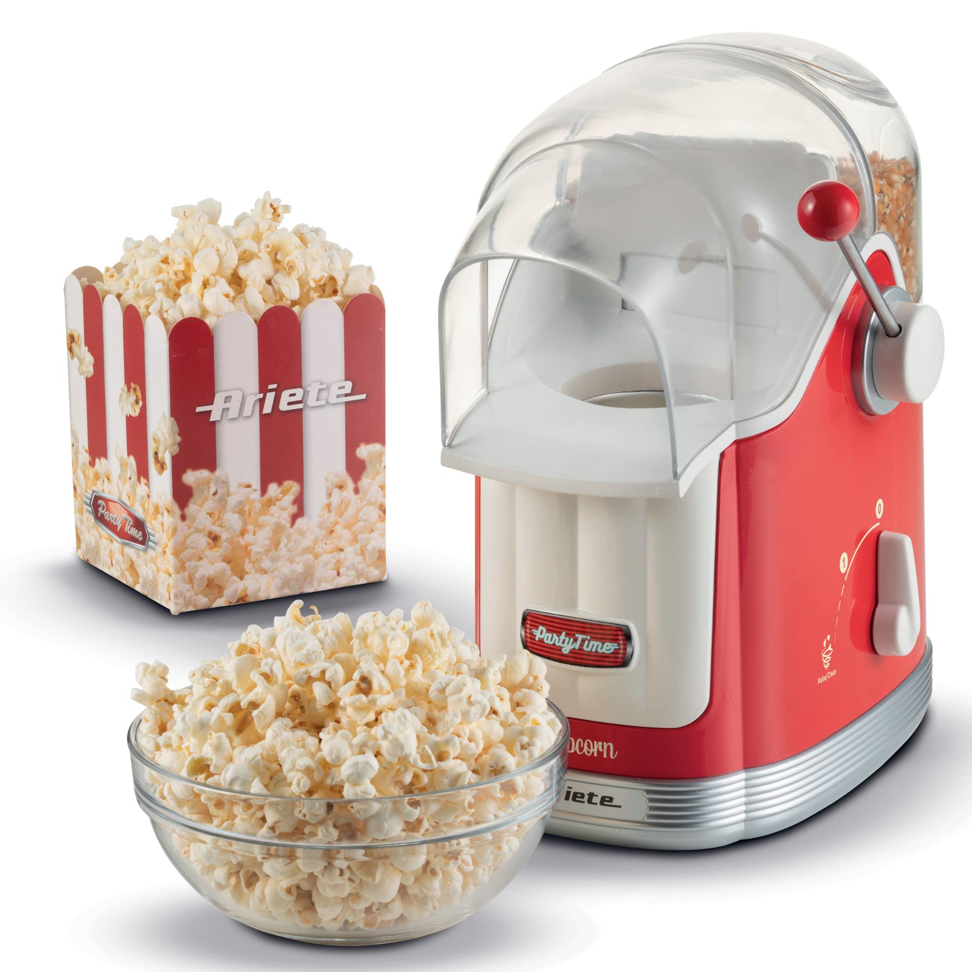 Ariete 2958 Popcorn-Machine Party Time، پلاستیک، 600 میلی لیتر، پوسیدگی