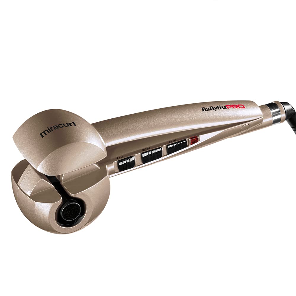 اتو مو بابیلیس فرانسه - BaByliss PRO MiraCurl Light Bronze، اتو بیگودی، اتو فرکننده خودکار، پوشش سرامیکی، BAB2665GE