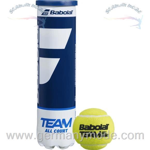 توپ تنیس 4 عددی بابولات فرانسه BABOLAT TEAM ALL COURT 4 STÜCK