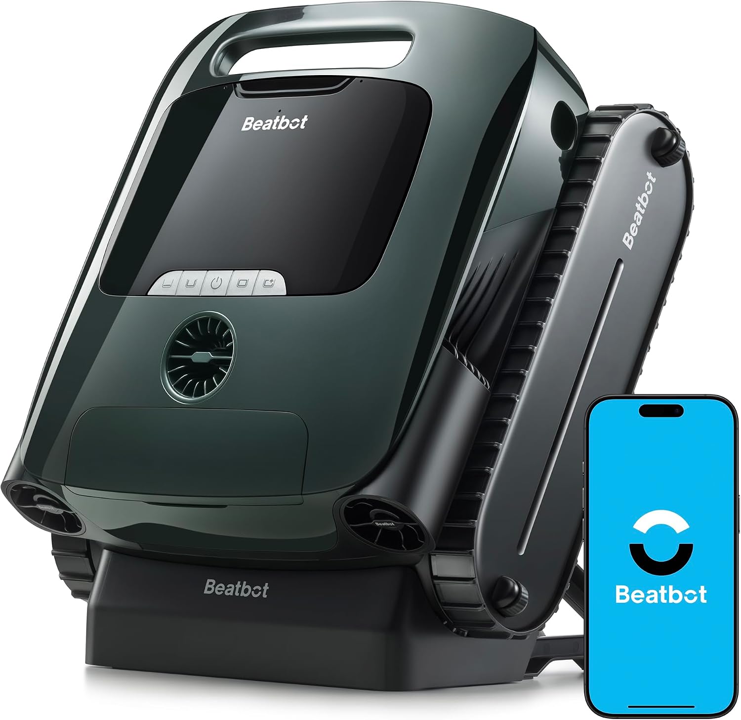 جارو رباتیک استخری بیت بات Beatbot AquaSense 2 Pro جارو استخری برای تمیز کردن کف، دیوارها، سطوح و شفاف سازی آب،ناوبری هوشمند، تا 360 متر مربع