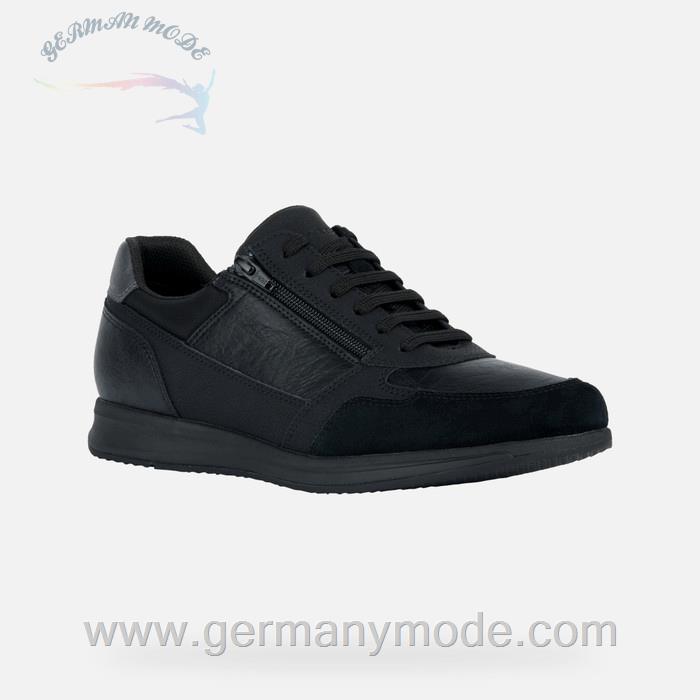 کتانی مردانه جی اوکس ایتالیا GEOX NIEDRIGE SNEAKERS Avery Herr Schwarz
