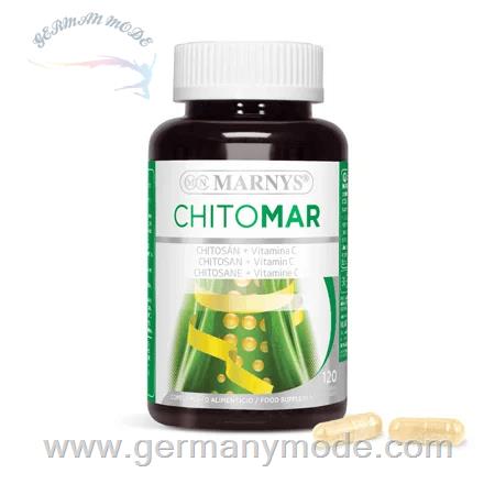 کپسول کیتومار کاهش دهنده کلسترول چربی مارنیس اسپانیا MARNYS Chitomar 120 capsules MN322