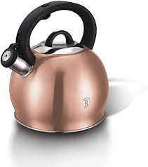 کتری سوت دار 3 لیتری برلینگر هاوس مجارستان Berlinger Haus Teapot 3.0L BH-1075 Rose Gold Collection