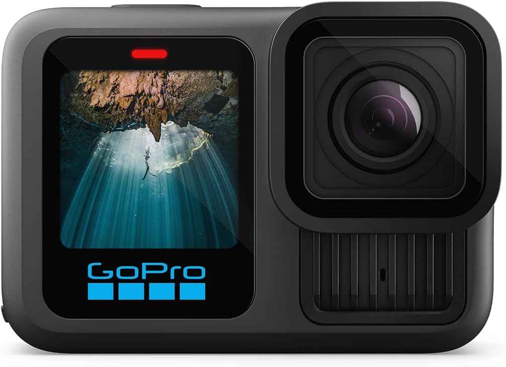 دوربین گوپرو HERO13 Black – کیفیت 5.3K Ultra HD، ضدآب تا عمق 10 متر، همراه با باتری Enduro و لوازم جانبی