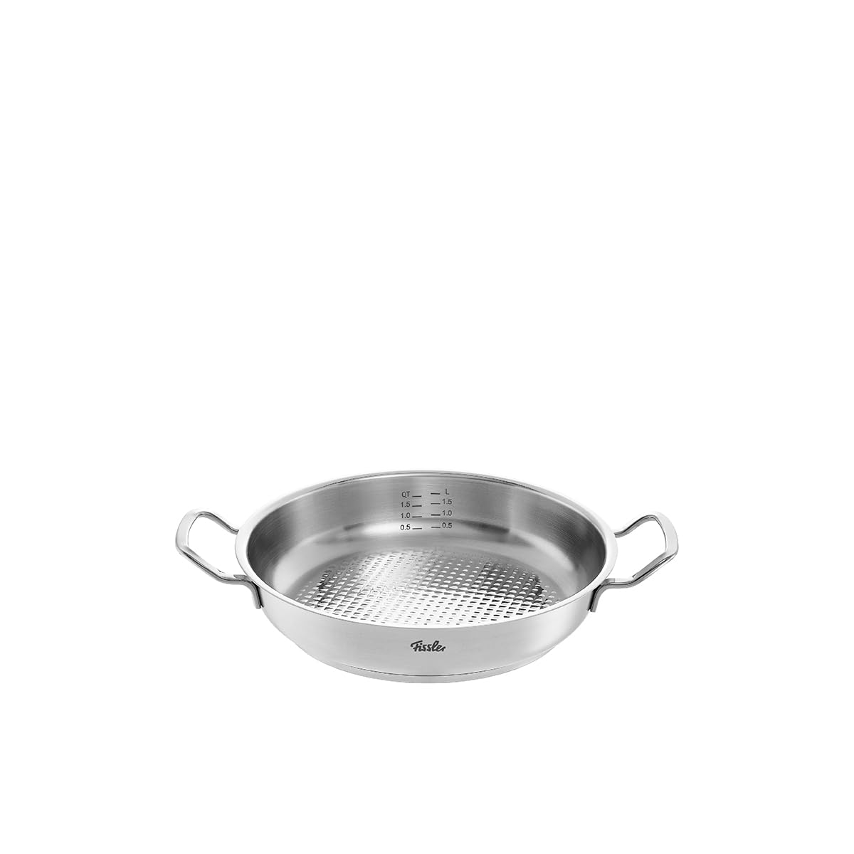 خرید از آمازون - Fissler Original-Profi Collection / تابه سرو استیل (Ø 28 سانتی متر، 3.0 لیتر) برشته کن گرد، لبه بالا، بدون روکش - القایی 28 سانتی متر مدل جدید