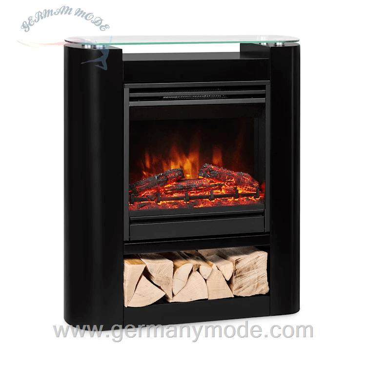 شومینه برقی کلارشتاین آلمان Klarstein Studio 5 Arc Elektrokamin Elektrischer Kamin Schwarz 1800 watt
