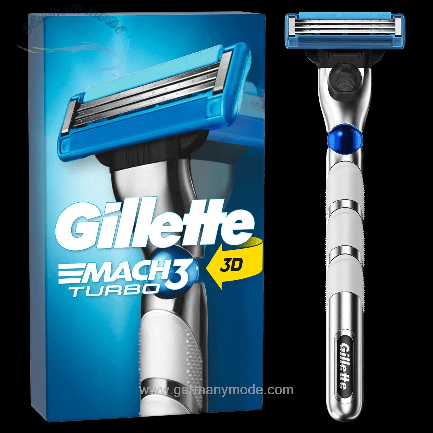 خود تراش ژیلت آمریکا GILLETTE MACH3 TURBO RASIERER