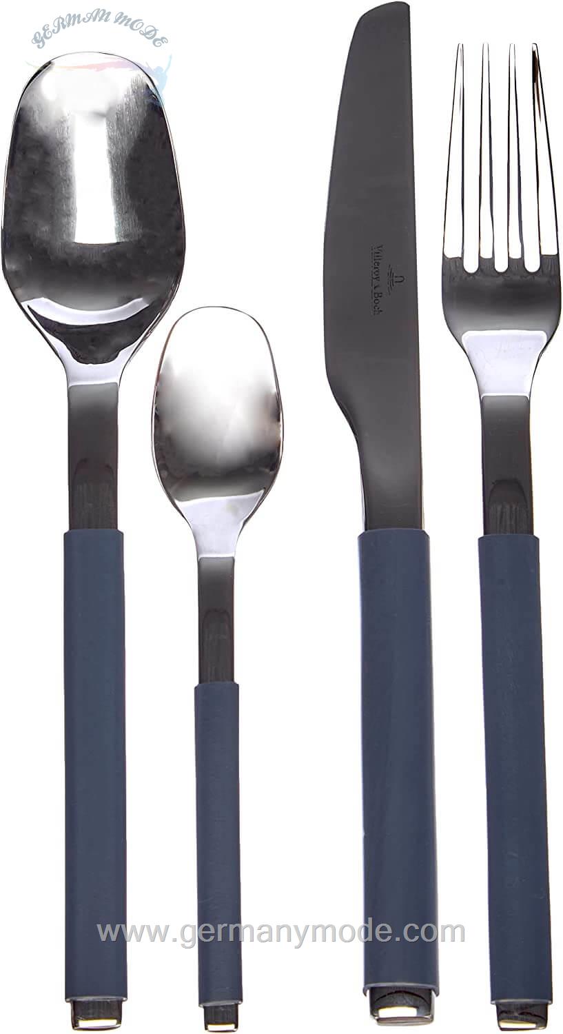 سرویس قاشق چنگال 24 پارچه ویلروی اند باخ آلمان Villeroy - Boch S/ Cosy grey Besteckset 24-teilig