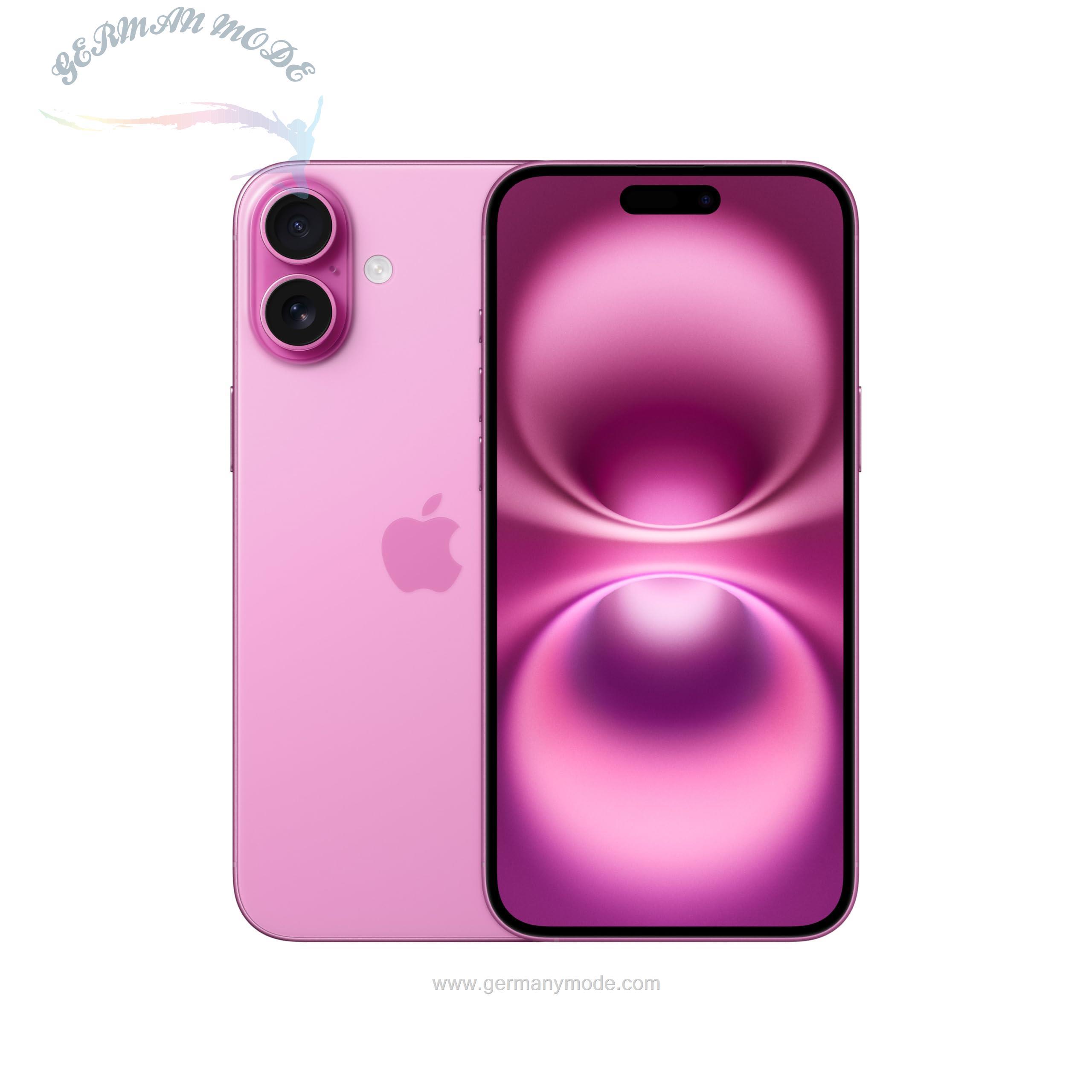 گوشی موبایل اپل آیفون 16 پلاس Apple iPhone 16 Plus 128GB: تلفن همراه 5G با کنترل دوربین، تراشه A18 و افزایش واقعی باتری. با AirPods، Rosé Rosé 128GB کار می کند