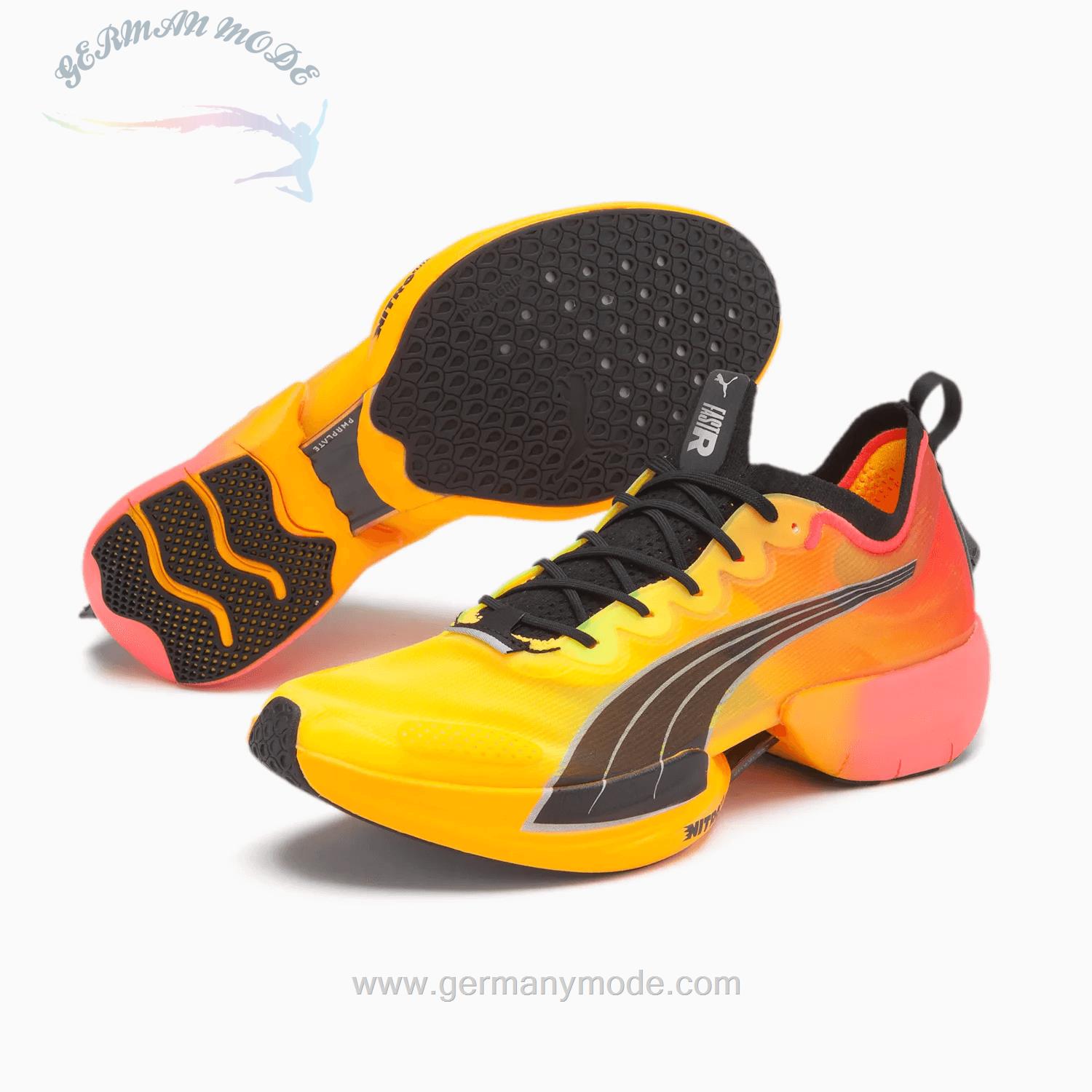 کتانی دویدن تریل رانینگ مردانه پوما آلمان PUMA Fast-R NITRO Elite Fireglow Laufschuhe für Herren-377598_01