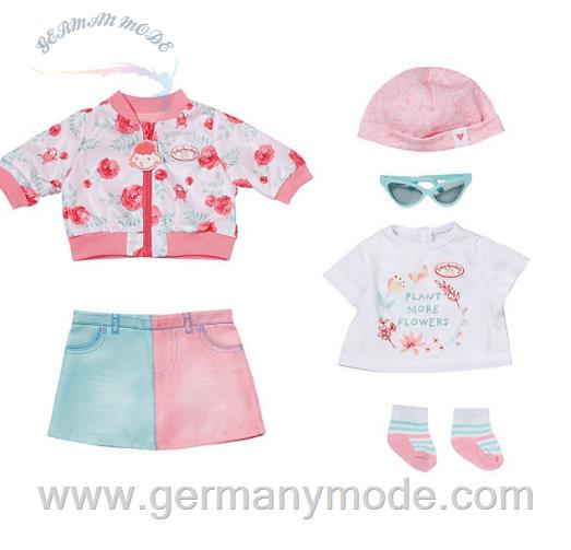 مجموعه لباس های عروسک Zapf Creation Baby Annabell® Deluxe Frühlings-Outfit 43 cm