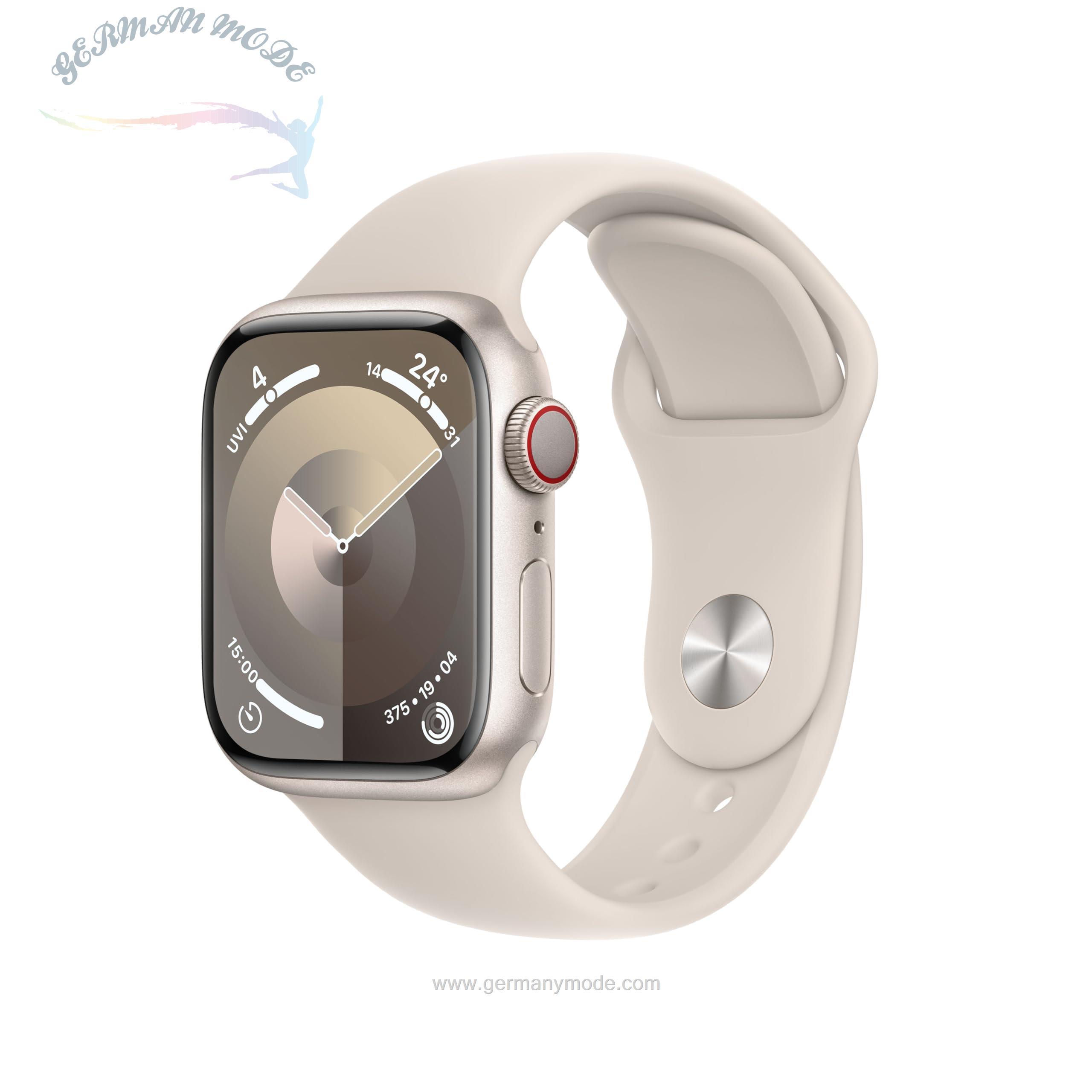 ساعت هوشمند اپل واچ اورجینال Apple Watch Series 9 (GPS + Cellular, 41 mm) Smartwatch mit