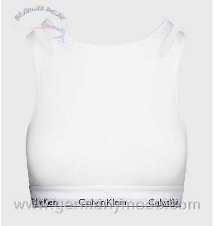 نیم تنه زنانه کلوین کلین آمریکا Calvin Klein Bustier CK Deconstructed White 000QF7200E100