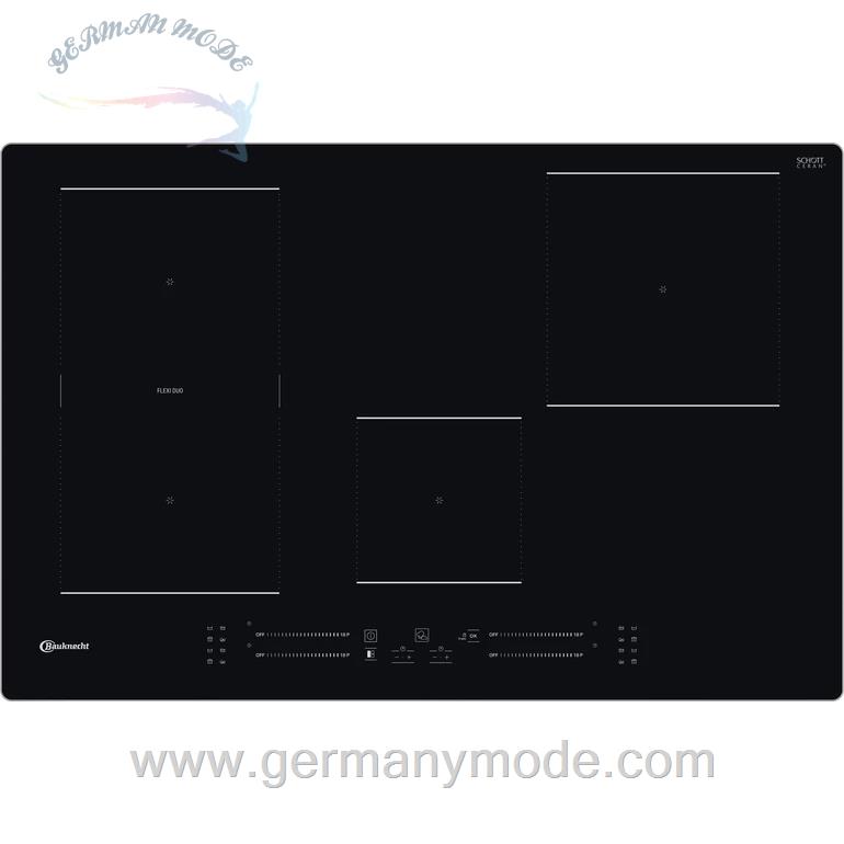 اجاق برقی 4 شعله باکنشت آلمان BAUKNECHT CERANKOCHFELD MIT INDUKTION - BS 2677C AL
