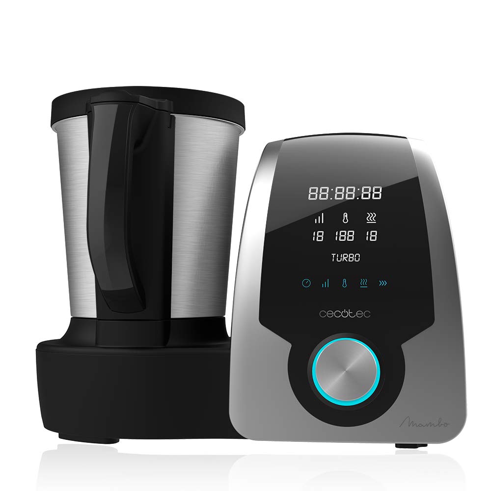مولتی کوکر چندکاره سکوتک اسپانیا Cecotec مدل Mambo Black. نمایشگر LED، پارچ استیل ضد زنگ ۳.۳ لیتری، ۱۰ سطح سرعت