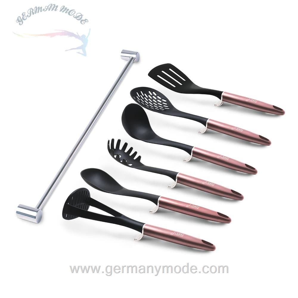 ست کفگیر ملاقه برلینگر هاوس مجارستان Berlinger Haus Kitchen Tool SetBH-6329 I-Rose Collection