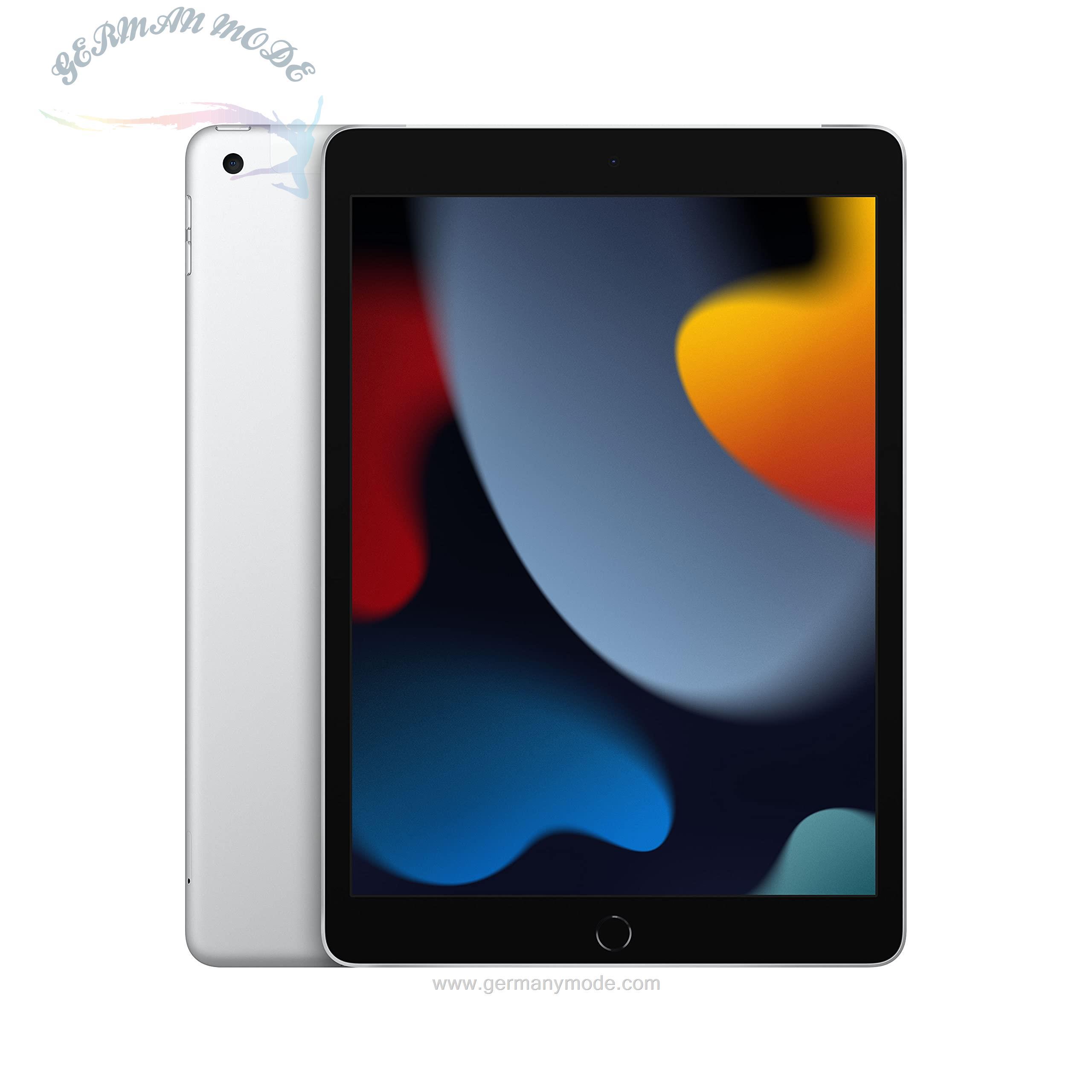 تبلت آیپد اپل اورجینال اپل Apple 2021 iPad (10,2"، وای فای + تلفن همراه، 64 گیگابایت) - Silber (نسل نهم) Silber 64 گیگابایت WiFi + Cellular Ohne AppleCare+
