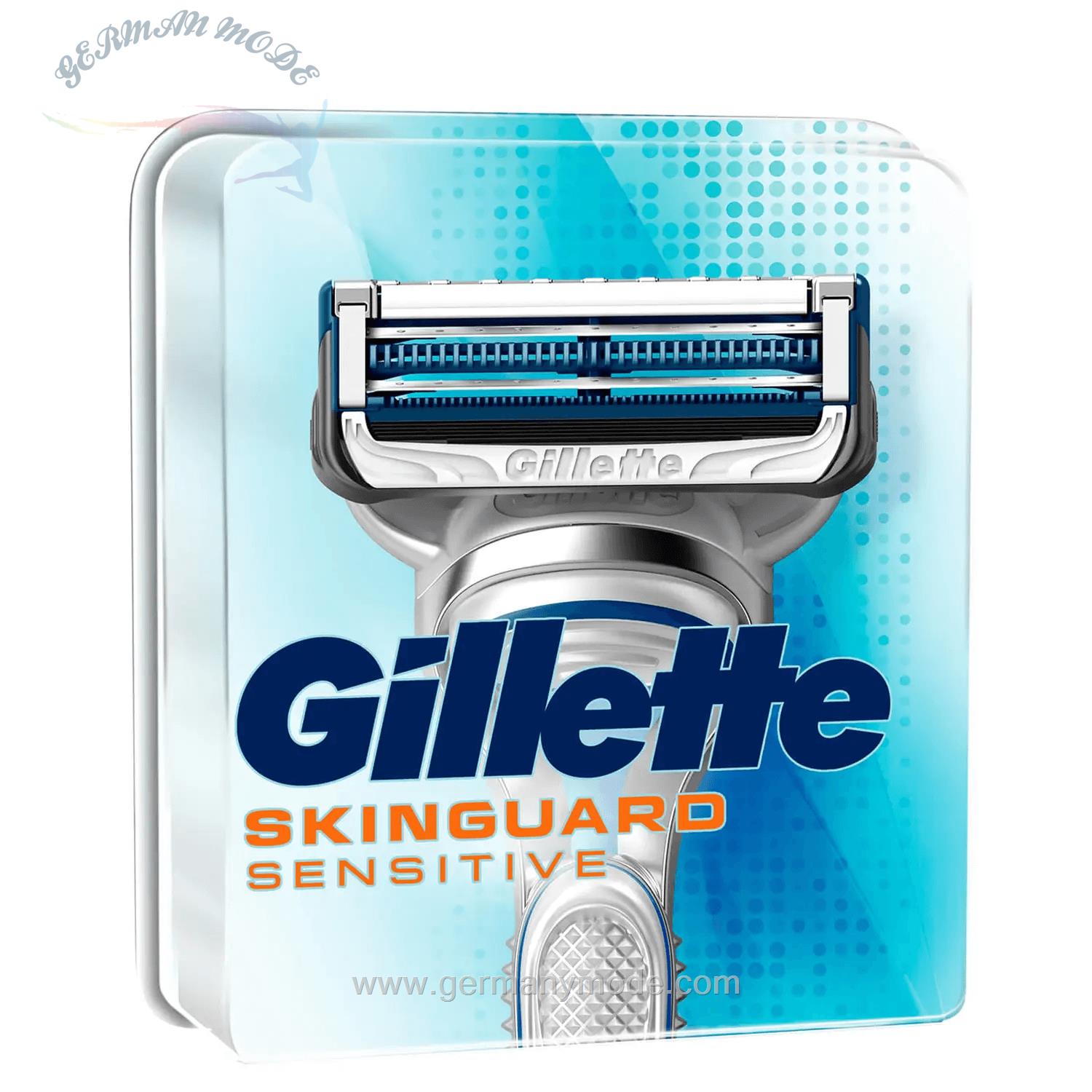 سری یدکی خود تراش ژیلت آمریکا GILLETTE SKINGUARD SENSITIVE RASIERKLINGEN