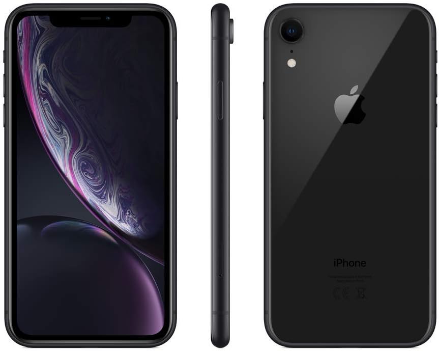گوشی موبایل اپل آیفون مشکی Apple iPhone XR, 128GB, Schwarz