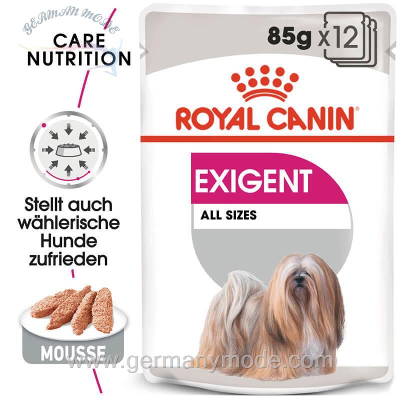 غذا مرطوب سگ رویال کنین آلمان Royal Canin Exigent 12x85g
