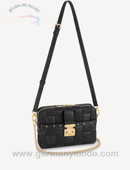 کیف دوشی زنانه لویی ویتون فرانسه LOUIS VUITTON TROCA MM M59114