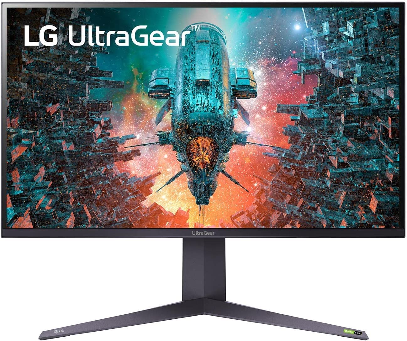 خرید از آمازون - LG Electronics 32GQ950، مانیتور گیمینگ Ultragear 31.5 اینچی (پنل IPS با 1 میلی‌ثانیه GtG، 3840 x 2160، 160 هرتز، 1000 cd/m²، سازگار با چشم، قابل اورکلاک، تثبیت‌کننده مشکی)، مشکی
