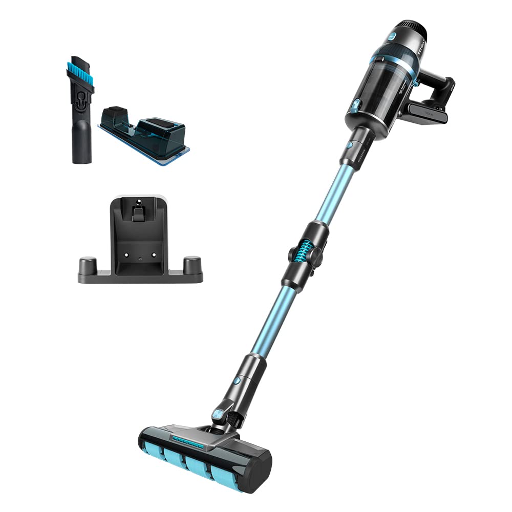 جارو شارژی سکوتک اسپانیا Cecotec مدل Conga Rockstar 2500 Vital ErgoWet. جاروبرقی دیجیتال ۴ در ۱ با قدرت ۶۸۰ وات، ۲۶ کیلوپاسکال، ۹۰ دقیقه کارکرد
