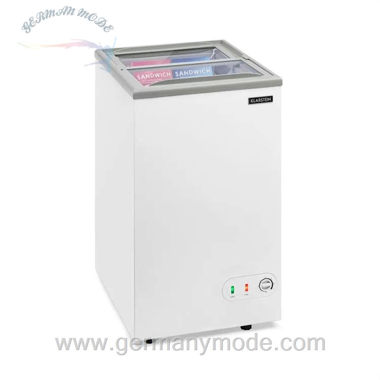 مینی فریزر صندوقی 60 لیتری کلارشتاین آلمان Klarstein Pro Eispalast Gefriertruhe Weiß 60 Ltr