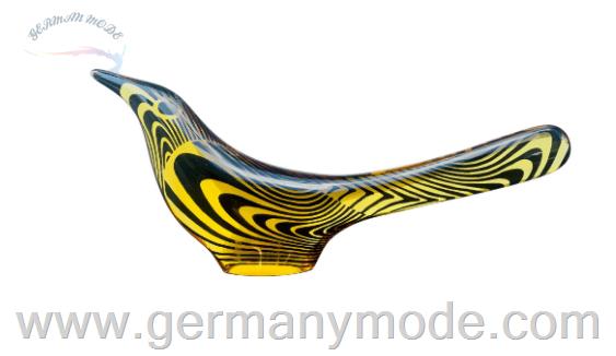 مجسمه دکوری آنتیک قدیمی پرنده Abraham Palatnik Bird Kinetic Sculpture in Acrylic Resin Brazil c 1960