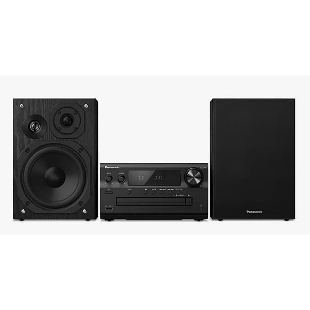 خرید از آمازون - سیستم شبکه Hi-Fi Premium Panasonic SC-PMX802E-K 120W با بلوتوث و DAB + یک سایز مشکی