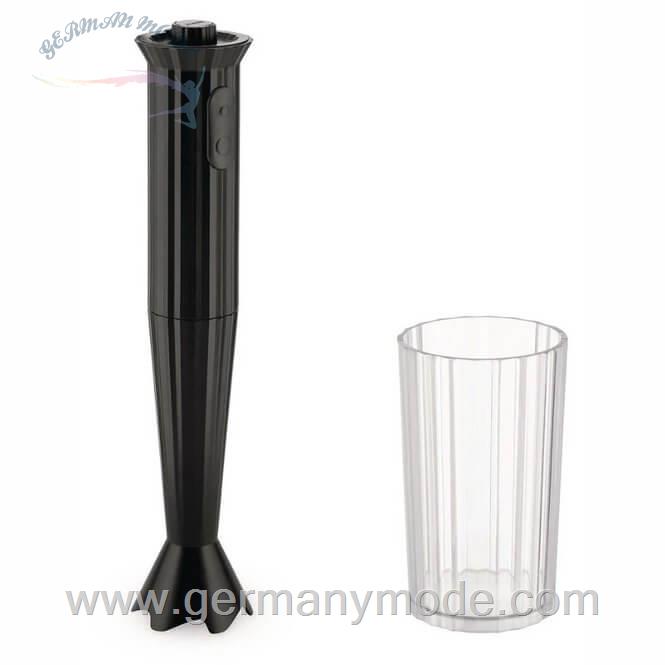 گوشت کوب برقی السی ایتالیا Alessi Plissé Stabmixer schwarz - Leistung 500 Watt