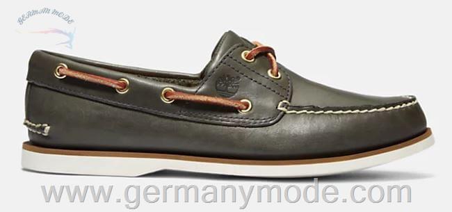 کفش کالج کلاسیک مردانه تیمبرلند آمریکا Timberland CLASSIC TWO EYE BOAT SHOE FOR MEN IN BLUE