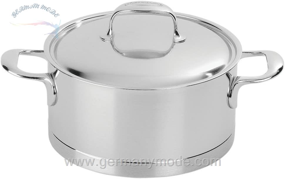 قابلمه 28 سانت آتلانتیس درب دار دمایر بلژیک Demeyere Atlantis Kochtopf 28 cm