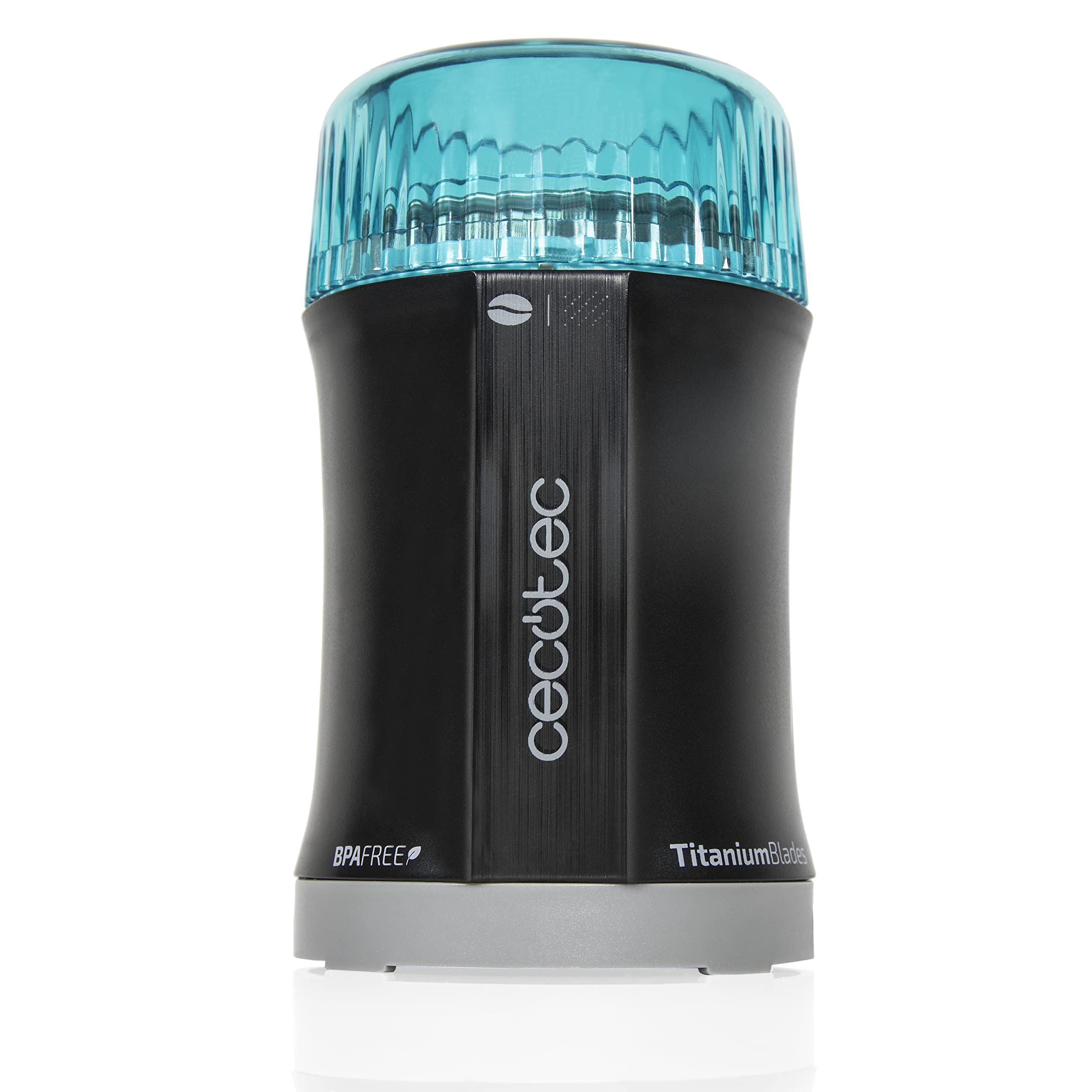 آسیاب قهوه برقی سکوتک اسپانیا Cecotec TitanMill برای دانه‌های قهوه، ادویه‌ها، غلات، دکمه پالس، تیغه‌های استیل ضد زنگ با روکش تیتانیوم بسیار تیز