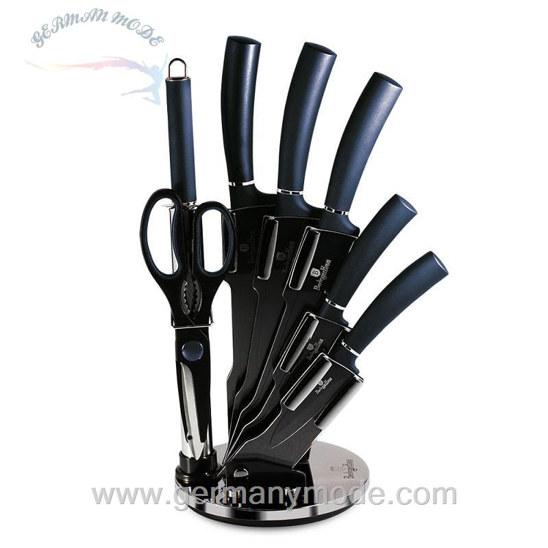 ست چاقو آشپزخانه 8 پارچه برلینگر هاوس مجارستان BERLINGER HAUS 8-PIECE KNIFE SET BH/2564 AQUAMARINE COLLECTION